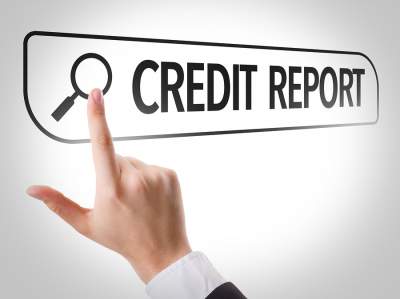 credit report button