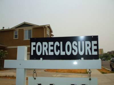 House in foreclosure